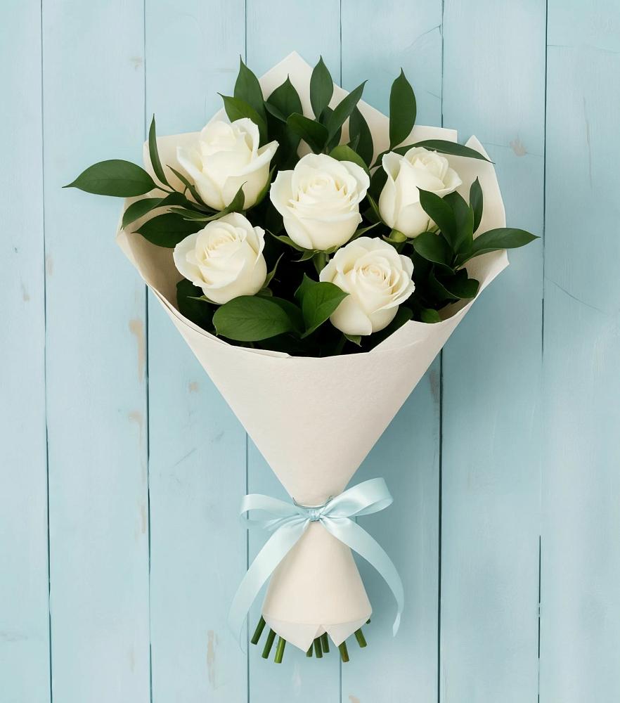 Букет цветов из: Розы в Махмуде-Мектебе