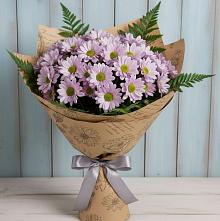 Букет цветов из:  Хризантемы в Махмуде-Мектебе