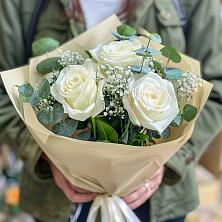 Букет Нежные грёзы в Махмуде-Мектебе Букет цветов из: Розы в Махмуде-Мектебе