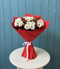 Букет цветов из:  Хризантемы в Махмуде-Мектебе