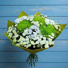 Букет цветов из:  Хризантемы в Махмуде-Мектебе