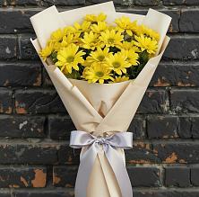 Букет цветов из:  Хризантемы в Махмуде-Мектебе
