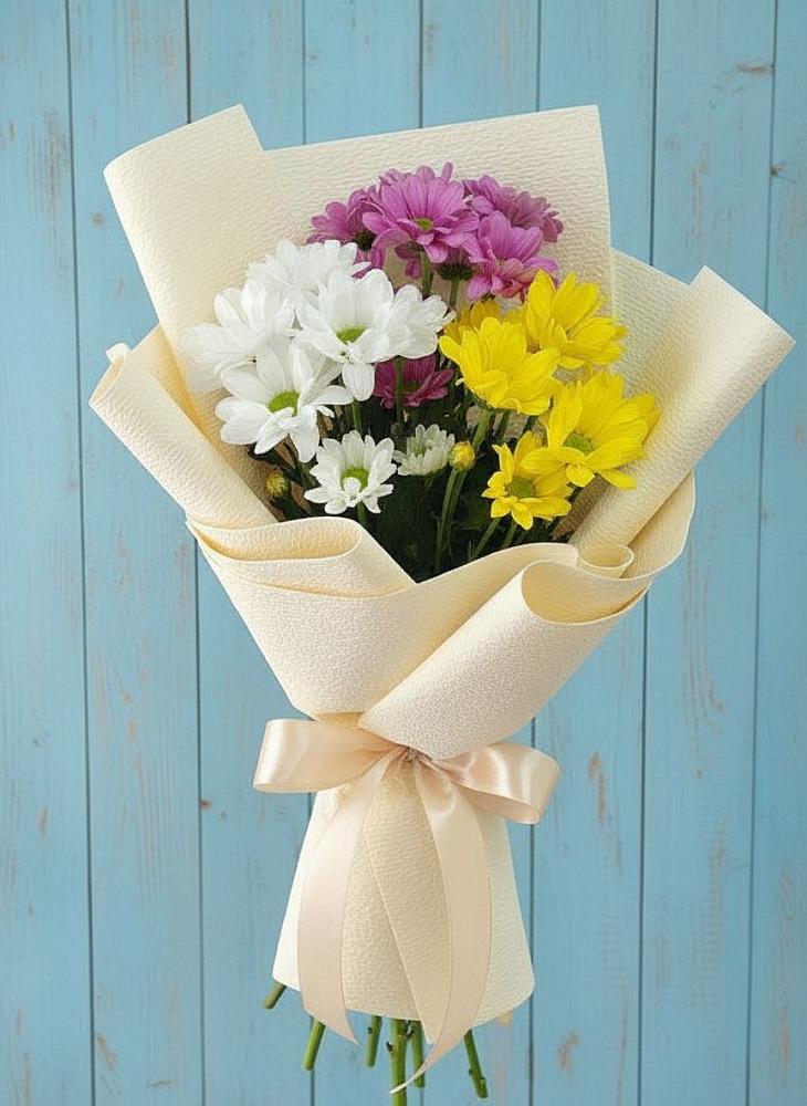 Букет цветов из: Хризантемы в Махмуде-Мектебе