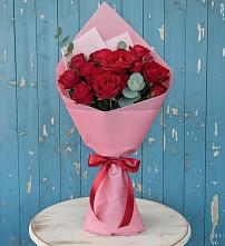 Букет цветов из:  Розы в Махмуде-Мектебе