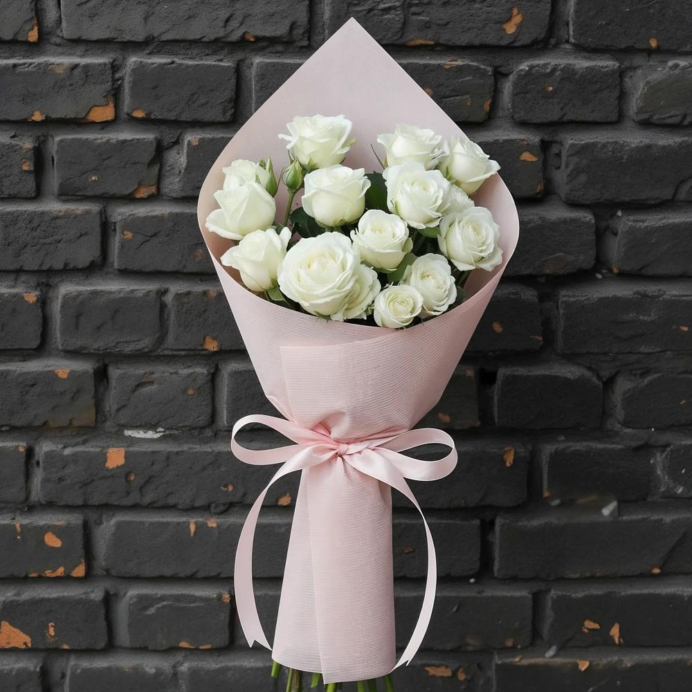 Букет цветов из: Розы в Махмуде-Мектебе