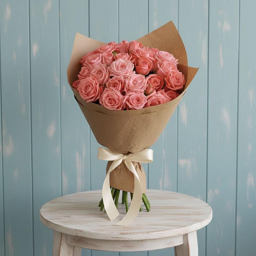 Букет цветов из: Розы в Махмуде-Мектебе