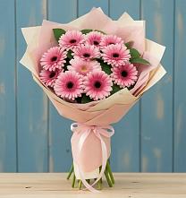 Букет цветов из:  Герберы #REPLACE_PRED# Махмуде-Мектебе