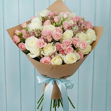 Букет цветов из:  Розы в Махмуде-Мектебе
