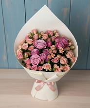 Букет цветов из:  Розы в Махмуде-Мектебе